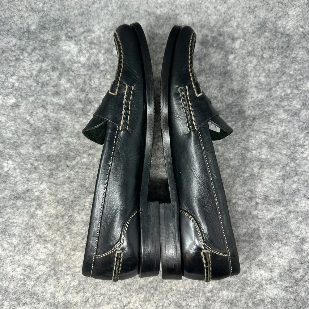 Cole Haan Douglas Leather Penny Loafers Mens Dress Shoes Sz 12M Classic Black